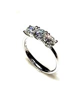 Ringe Dame Trilogy in Weißgold Diamante TRILOGY CT 1.23 Sommer D-E/SI